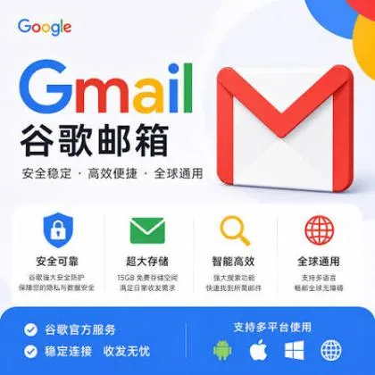 美国号码注册Gmail邮箱顶级抗风耐造｜附带赠送美国号码-2FA-任何设备均可登录-质保3天首登-