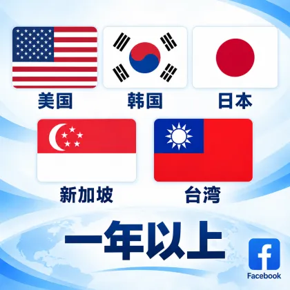 【台湾IP】FB 1年以上老号| 台湾IP注册📍 | 包含2fa 手机 邮箱 CK | 电脑CK上号